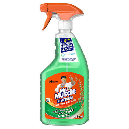 Mr Muscle Platinum Window and Glass Cleaner 750ML