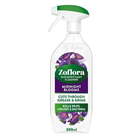 Zaflora Multi Purpose Disinfectant Spray Midnight Blooms 800ML