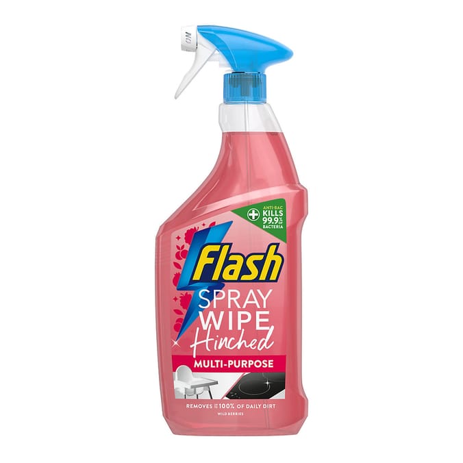 Flash Spray Wipe Hinched Cleaning Spray Berries 800ML
